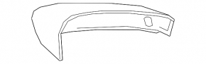 Крышка бокового зеркала левая Mazda 3 19-26 5d синяя