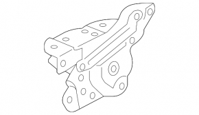 Петля капота левая Chevrolet Camaro 16-23