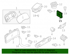 AMPLIFIER-CONTROL,AIR CONDITIONER Nissan Rogue 21-21 S