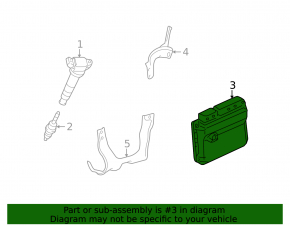 Блок ECU компьютер двигателя Lexus RX350 10-11