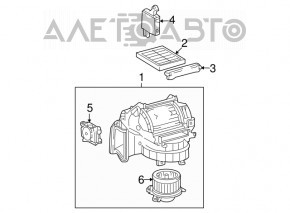 Amplifier assy, air conditioner Lexus ES350 07-09