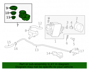 Бачок ГТЦ Honda Accord 18-22 2.0 hybrid, с крышкой