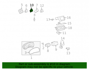 Розетка 115v Toyota Highlander 08-10