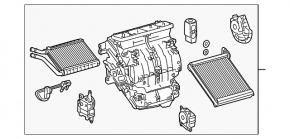 Корпус голий кондиціонер, ліва частина Lexus CT200h 11-17