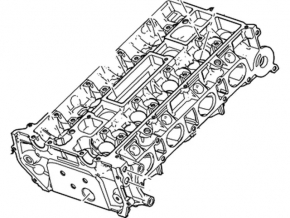 Головка блоку циліндрів у зборі Ford Escape 13-16 2.5