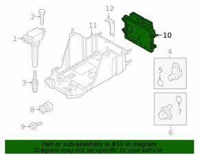 Блок ECU компьютер двигателя Mazda CX-30 20-22 2.5 Mitsubishi