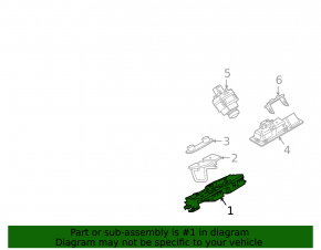 Замок двери багажника BMW X1 F48 16-22