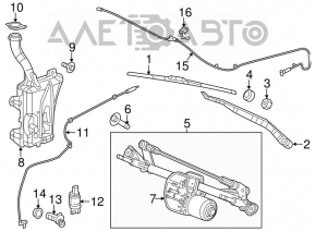 Мотор стеклоподъемника передний правый Lexus GS300 GS350 GS430 GS450h 06-07
