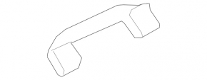 Ручка потолка передняя левая Mercedes W167 GLE 350 450 20-26 серая