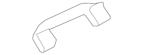 Ручка потолка передняя левая Mercedes W167 GLE 350 450 20-26 серая