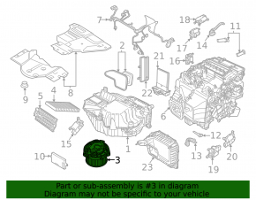 Мотор вентилятор печки Volkswagen ID.4 21-26