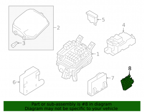 Electronic Electric Supply Control Module Mazda 3 19-21