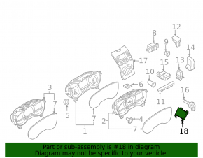 Монитор, дисплей Ford Edge 15-15 Sync 1