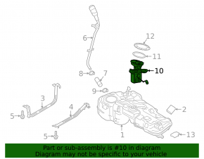 Топливный насос бензонасос Volvo XC40 19-26