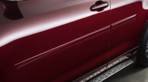 Молдинг двери центральный задний левый Toyota Highlander 14-18