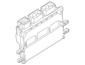 Блок ECU компьютер двигателя Ford Fusion mk5 13-16 2.5