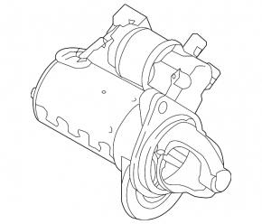 Стартер Hyundai Santa FE 21-23 1.6, 2.5