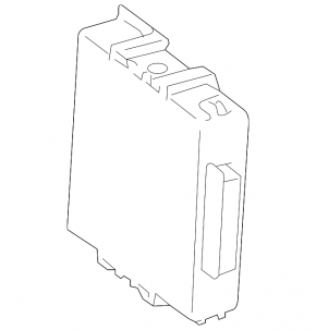 PARK ASSIST CONTROL MODULE Lexus RX350 10-12