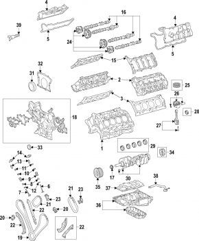 Шестерня распредвала выпуск Toyota Sequoia Tundra 08-16 5.7