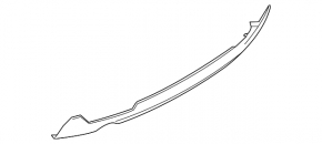 Губа заднього бампера BMW 4 F32/33/36 14-19 під 1 вихлоп, M Pack