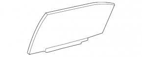 Стекло двери задней правой Toyota Camry v55 15-17 usa