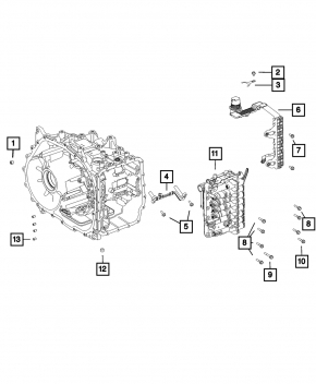 Шлейф АКПП Dodge Dart 13-16 2.4