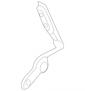 Петля капота правая Audi A3 22-26