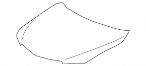 Капот голый Acura TLX 18-20