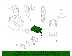 Control Unit Controller Touch BMW X3 F25 11-17