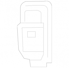 Кнопка Parking Mercedes C-class W205 15-21
