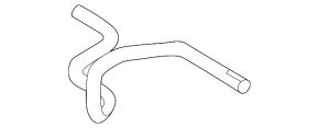 Патрубок охлаждения Mazda CX-90 25-26 3.3