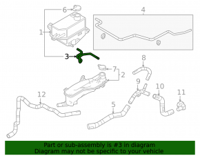 Патрубок охлаждения Mazda CX-90 25-26 3.3
