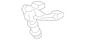 Форсунка омивача фари права Lexus RX300 RX330 RX350 04-09