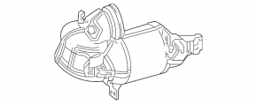 Каталізатор Mercedes W167 GLE 350 450e 24-25 2.0T