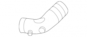 Воздуховод на коллектор VW Beetle 12-14 2.5