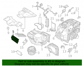 Крышка салонного фильтра печки Volkswagen ID.4 23-26