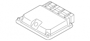 Блок ECU компьютер двигателя Audi A6 C7 16-17 3.0T AWD