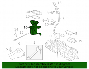 Топливный насос бензонасос Volvo XC60 18-21 T5, T6
