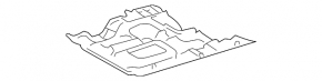 Накладка торпеды колени пассажира Lexus RX300 RX330 RX350 RX400h 07-08 черная, с подсветкой