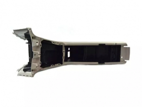 Консоль центральная подлокотник и подстаканники Chrysler 200 15-17 черн кожа