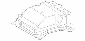 Модуль srs airbag комп'ютер подушок безпеки Mercedes A-class V177 19-22