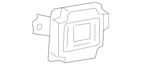 Компьютер ВВБ Toyota Prius 50 16-22