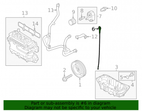 Щуп масляный Ford Escape MK4 20-22 1.5T