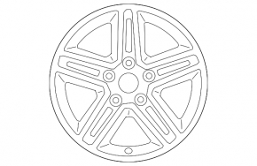 Колісний диск R16 Hyundai Kona 18-23
