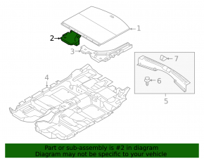Пенопласт под инструмент правый Mazda CX-5 13-16