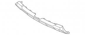 Накладка губы переднего бампера Mazda CX-50 25-26 hybrid