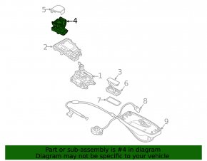 Ручка КПП Audi Q5 80A 21-24 кожа черная, 2 части