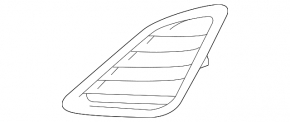 Заглушка птф левая Toyota Camry v50 12-14 usa LE, царапина