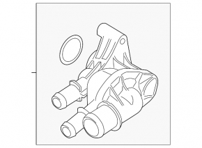 Корпус термостата Ford Escape MK3 17-19 1.5T
