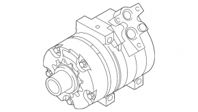 Компресор кондиціонера Mazda CX-9 07-15